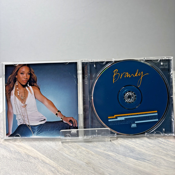 Brandy – Afrodisiac (CD, 2004 Atlantic) R&B Hip Hop Album “Talk About Our Love” - Picture 3 of 5